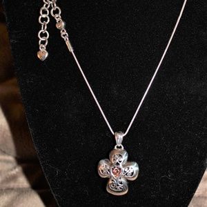 Brighton Necklace Divinity CROSS Reversible Retire